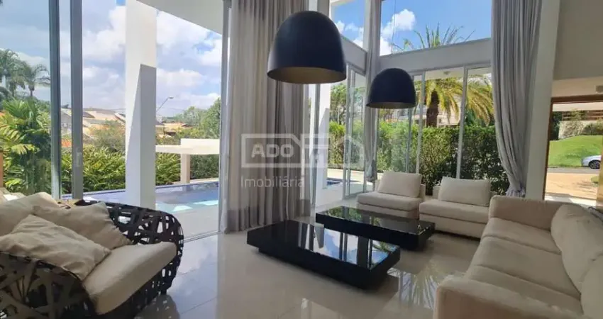 Casa em condomínio fechado com 5 quartos à venda na Rua Professor Doutor Edgar Atra, 87, Loteamento Arboreto dos Jequitibás (Sousas), Campinas