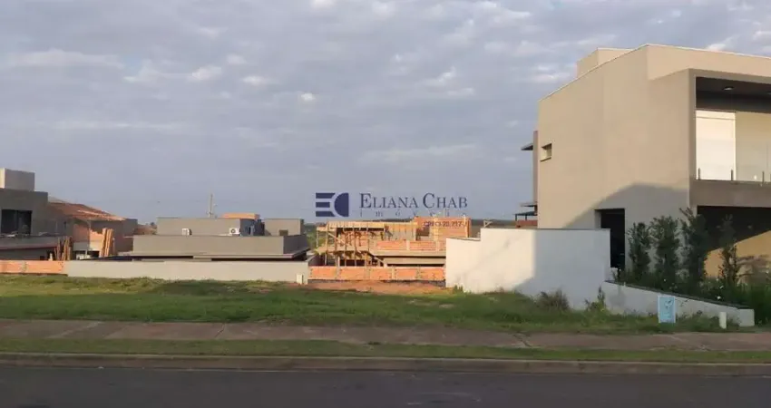 Terreno em condomínio fechado à venda no Residencial Tamboré, Bauru 