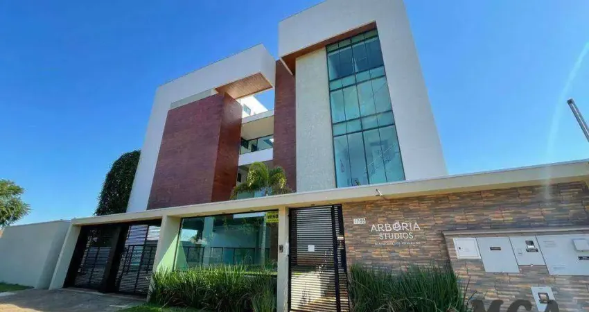 Apartamento com 1 dormitório à venda, 38 m² por R$ 330.000,00 - Arboria Studios &amp; Residence - Foz do Iguaçu/PR
