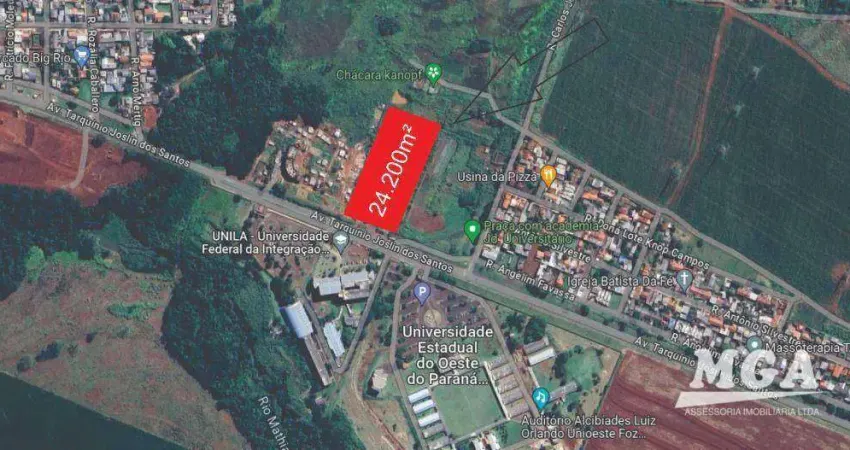 Área à venda, 24200 m² por R$ 9.000.000,00 - Loteamento Universitário das Américas - Foz do Iguaçu/PR