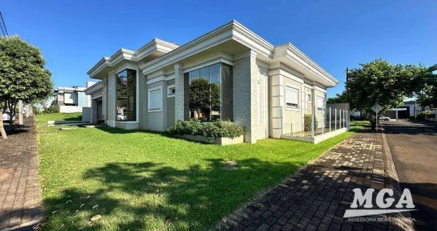 Casa com 3 dormitórios à venda, 243 m² por R$ 1.690.000,00 - Condomínio Residencial Safira - Foz do Iguaçu/PR