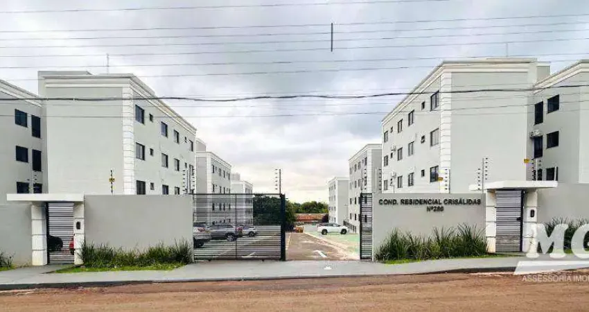 Apartamento com 2 dormitórios à venda, 43 m² por R$ 335.000,00 - Condomínio Residencial Crisálidas - Foz do Iguaçu/PR