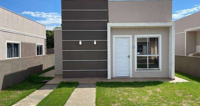Casa com 2 dormitórios para alugar, 44 m² por R$ 1.400,00/mês - Três Lagoas - Foz do Iguaçu/PR