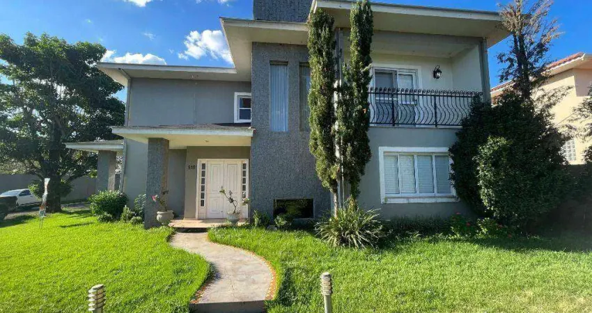 Sobrado com 5 dormitórios (sendo 3 suítes) para alugar, 393 m² por R$ 11.597/mês - Condomínio Residencial Solar das Crisálidas - Foz do Iguaçu/PR