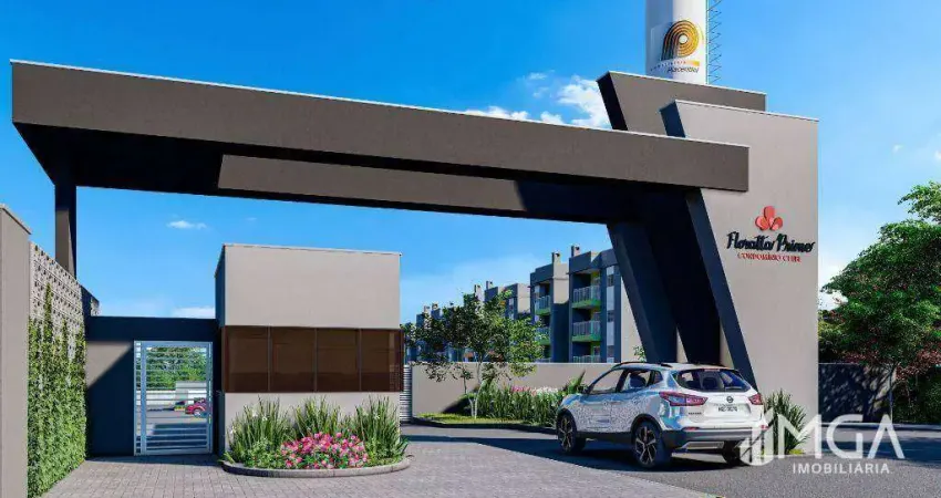 Apartamento com 2 dormitórios à venda por R$ 320.000,00 - Floratta Prime - Foz do Iguaçu/PR