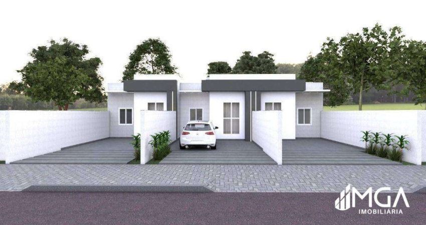 Casa com 2 dormitórios sem 1 suíte à venda, 69 m² por R$ 350.000 - Jardim Nacional - Foz do Iguaçu/PR