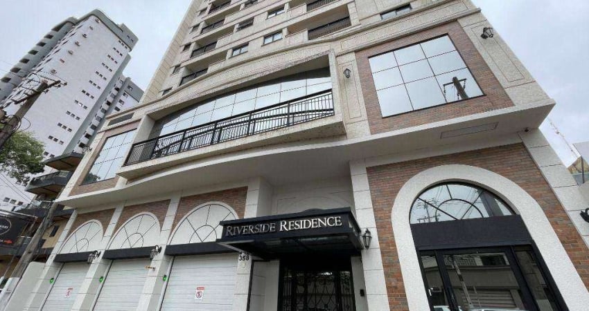 Apartamento com 1 dormitório para alugar, 52 m² por R$ 4.150,00/mês - RiverSide Residence - Foz do Iguaçu/PR