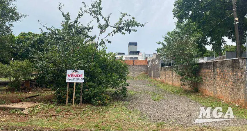 Terreno à venda, 375 m² por R$ 890.000,00 - Jardim Panorama - Foz do Iguaçu/PR