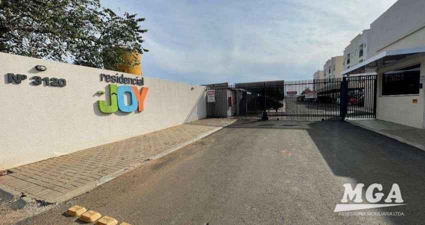Apartamento com 2 dormitórios para alugar, 55 m² por R$ 2.894,00/mês - Residencial Joy - Foz do Iguaçu/PR