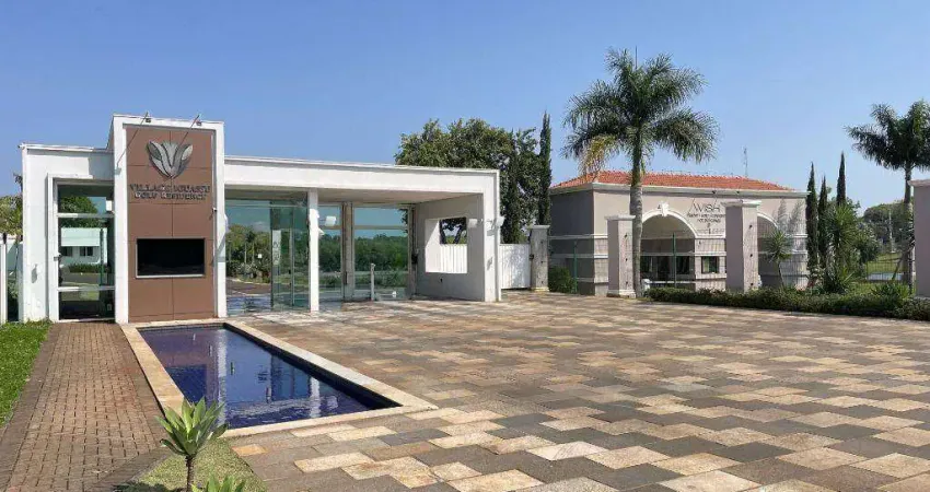 Terreno à venda, 910 m² condomínio village iguassu golf residence - foz do iguaçu/pr