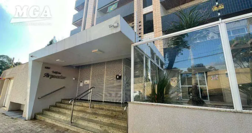 Apartamento no centro, com 3 dormitórios à venda - edifício arpoador - foz do iguaçu/pr