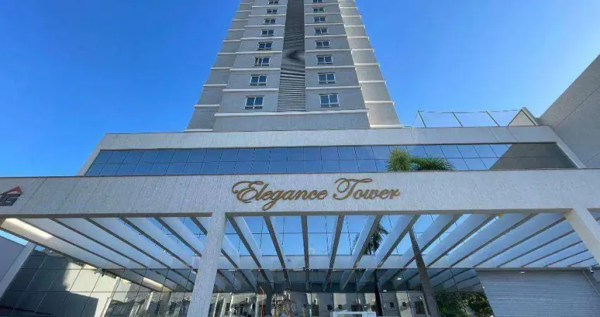 Apartamento com 3 dormitórios para alugar, 89 m² por r$ 5.450,00/mês - elegance tower - foz do iguaçu/pr