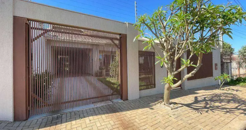 Casa com 3 dormitórios à venda, 180 m² por r$ 1.100.000,00 - jardim lancaster - foz do iguaçu/pr