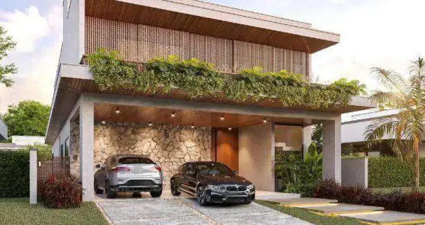 Sobrado com 4 dormitórios à venda, 461 m² por r$ 3.980.000,00 - royal boulevard yacht residence e resort - foz do iguaçu/pr