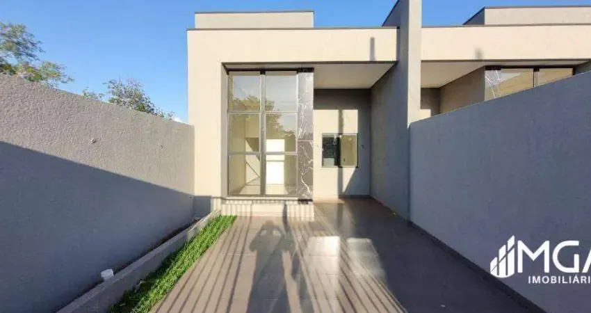 Casa com 1 suíte e 1 dormitórios à venda, 63 m² por r$ 378.000 - vila madalena- foz do iguaçu/pr