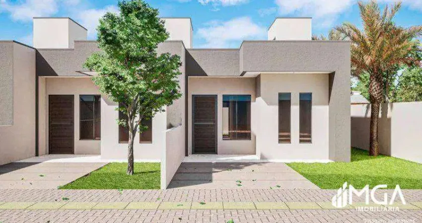 Casa com 2 dormitórios à venda, 51 m² por r$ 298.000,00 - portal da foz - foz do iguaçu/pr