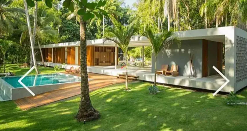 Casa de alto padrão beira mar localizada no bairro Velha Boipeba em Cairu-BA