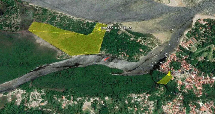 Terreno com 650.000m² à venda no bairro Velha Boipeba, em Cairu-BA