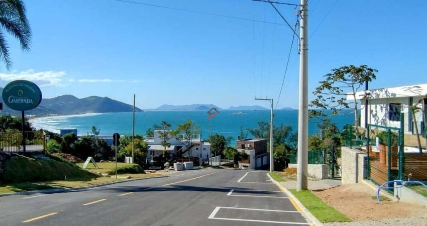 Oportunidade! Terreno vista mar em loteamento à venda no bairro Morrinhos em Garopaba-SC