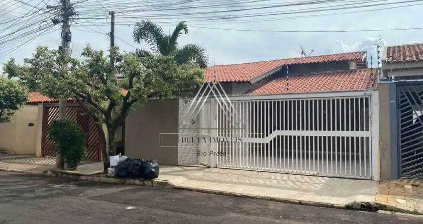 Imperdível oportunidade! Casa à venda em São José do Rio Preto-SP, Residencial Nato Vetorasso: 3 quartos, 1 suíte, 1 sala, 2 banheiros, 3 vagas de garagem, 140m².