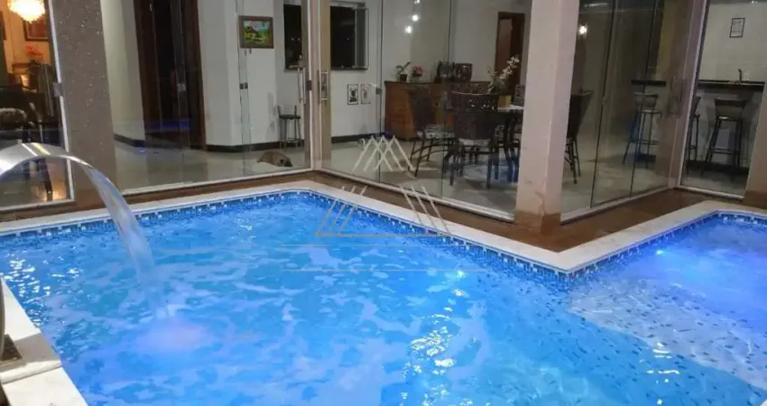 Imperdível oportunidade! Casa em condomínio à venda em Residencial Gaivota I, São José do Rio Preto-SP: 4 quartos, 2 suítes, 2 salas, 5 banheiros, 4 vagas de garagem e 340,00 m² de área.