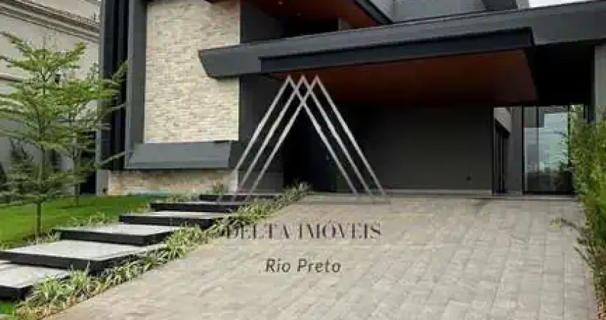 Casa de luxo à venda em condomínio exclusivo no Parque Residencial Damha I, São José do Rio Preto-SP: 3 suítes, 452m².