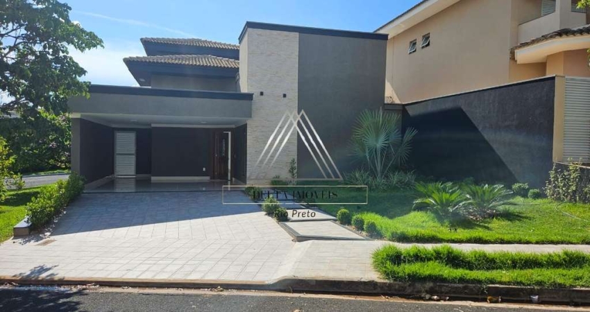Linda Casa em Condomínio com 3 Suítes e 4 Vagas de Garagem em São José do Rio Preto-SP - Residencial Gaivota I - 229,50m²