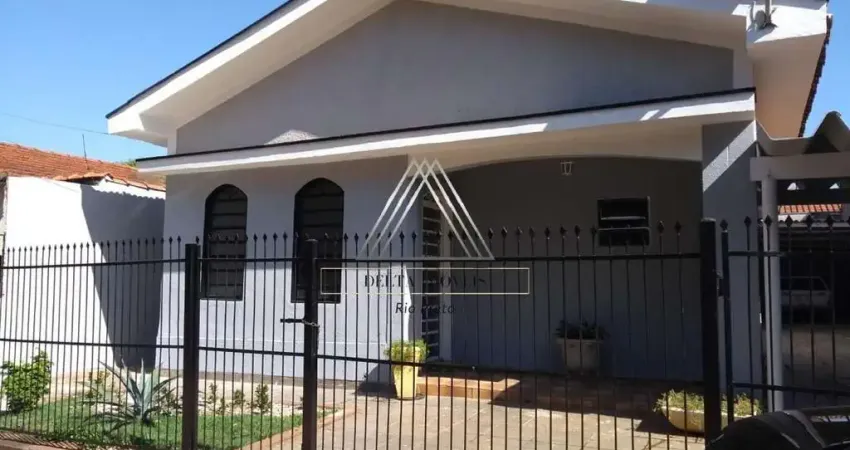 Imperdível: Casa à venda em São José do Rio Preto-SP, bairro Eldorado, 3 quartos, 1 sala, 2 banheiros, 3 vagas, 164m².