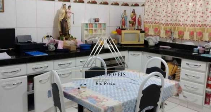 Imperdível oportunidade! Casa à venda em São José do Rio Preto-SP, Residencial Nato Vetorasso: 3 quartos, 2 salas, 1 banheiro, 2 vagas de garagem, 120m².