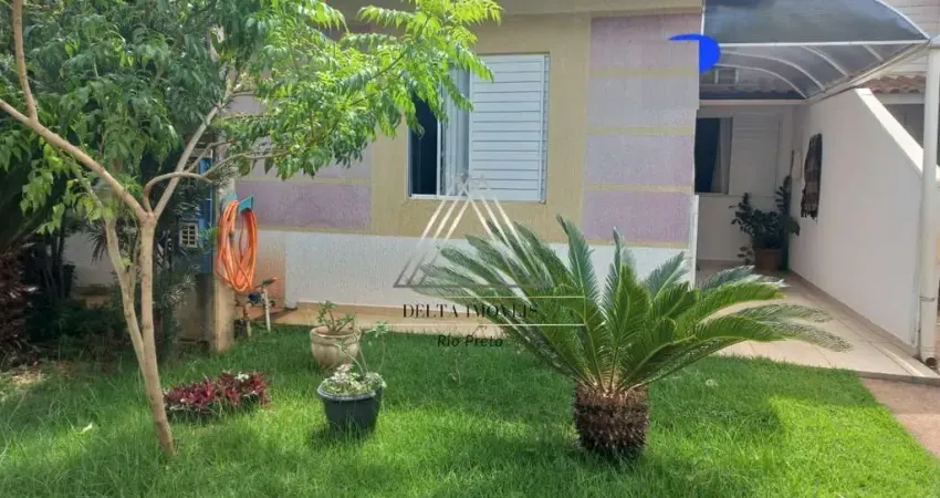 Casa em Condomínio à Venda em São José do Rio Preto-SP - 3 quartos, 1 suíte, 2 banheiros, 2 vagas - Condomínio Parque da Liberdade VI.
