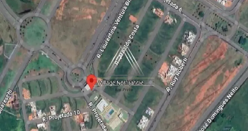 Terreno em condomínio na zona sul à venda em são josé do rio preto-sp  bairro village normandie  263m² de área