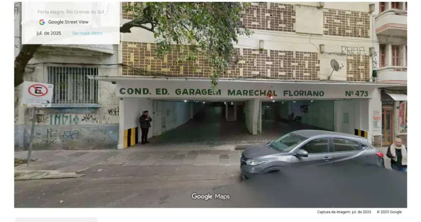 Vaga coberta no centro histórico de porto alegre, zero taxa de condomínio, com fácil acesso e segurança