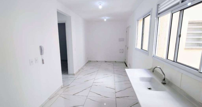 Apartamento com 2 dormitórios à venda, 39 m² por R$ 187.900,00 - Chácaras Assay - Hortolândia/SP
