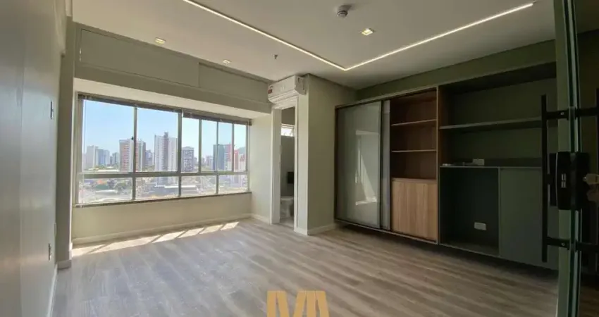 Aluga-se | sala comercial projetada | ed. euro business - r$ 4.500,00