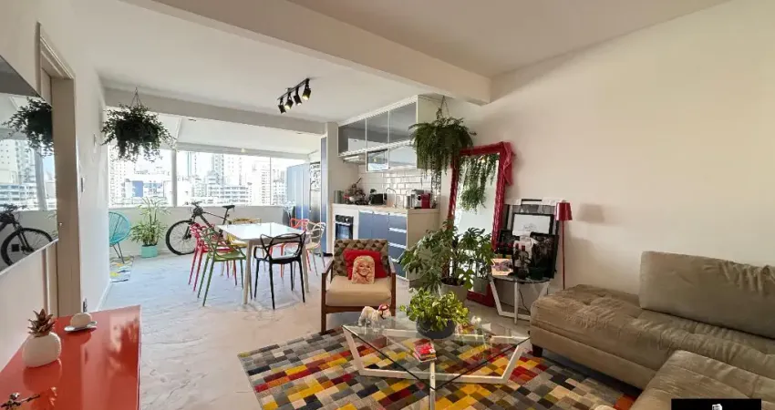 Santa Cecília |Cobertura |1 Quarto | Terraço | 56 m² | Portaria 24 Horas