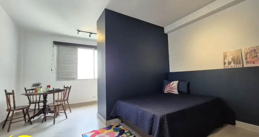 República| Stúdio |34m² | Reformado | Mobiliado| São Paulo- SP.