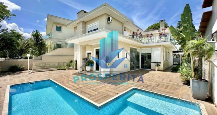 Cond. Golf Village - Impecável, 4 dorms / 2 suítes, varanda gourmet, piscina, 3 lareiras!