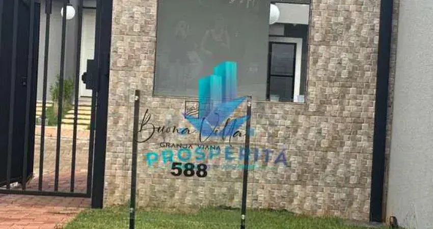 Sobrado NOVO - Poucas Unidades - Condomínio  Buona Vitta  -  Cotia/SP