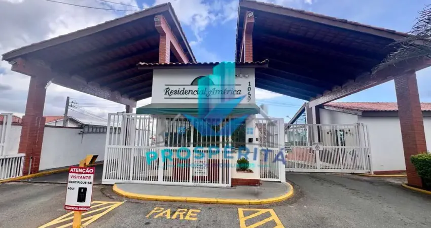 Residencial américa - sobrado p/ locação 03 dorms - condomínio res. américa - vargem gde. paulista/ sp