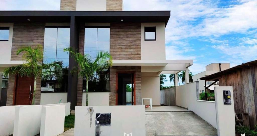 Casa Geminada para Venda em Florianópolis, Cachoeira do Bom Jesus, 3 dormitórios, 3 suítes, 3 banheiros, 2 vagas