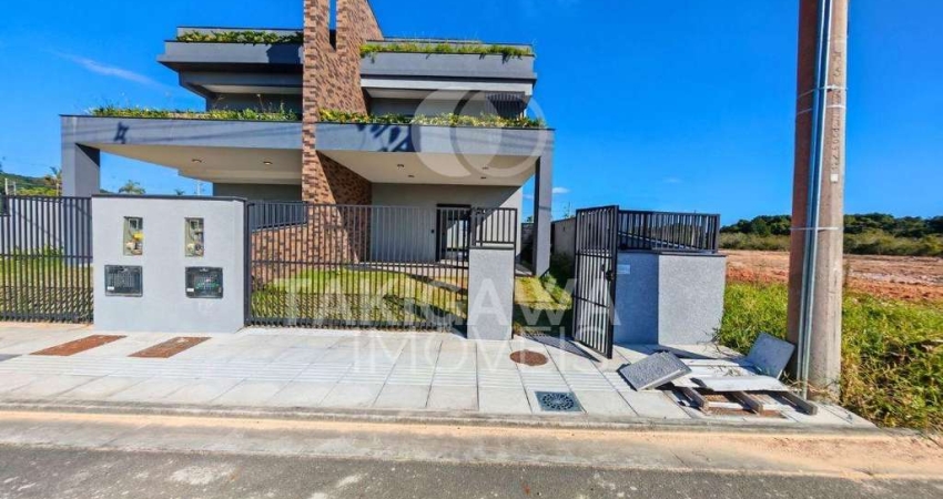 Casa Geminada para Venda em Florianópolis, Vargem do Bom Jesus, 3 dormitórios, 3 suítes, 3 banheiros, 2 vagas