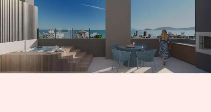 Cobertura para venda em florianópolis, canasvieiras, 1 dormitório, 1 suíte, 1 banheiro, 1 vaga