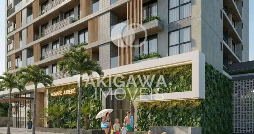 Apartamento para venda em florianópolis, jurerê, 2 dormitórios, 2 suítes, 2 banheiros, 1 vaga