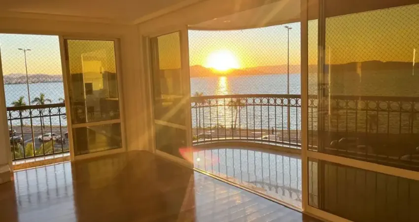 Apartamento com 4 suítes na beira-mar norte florianópolis/sc