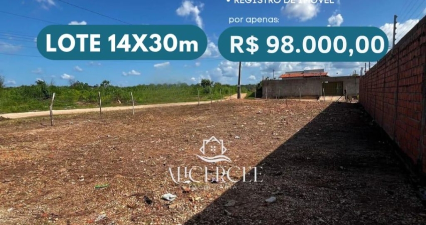 LOTE AMPLO DE 420m²-IDEAL PARA CONST.RESIDENCIAL OU COMERCIAL