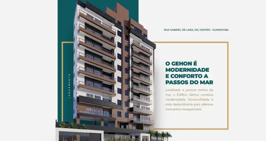 Apartamento em Guaratuba a 400 metros do mar, 3 quartos sendo 1 suíte