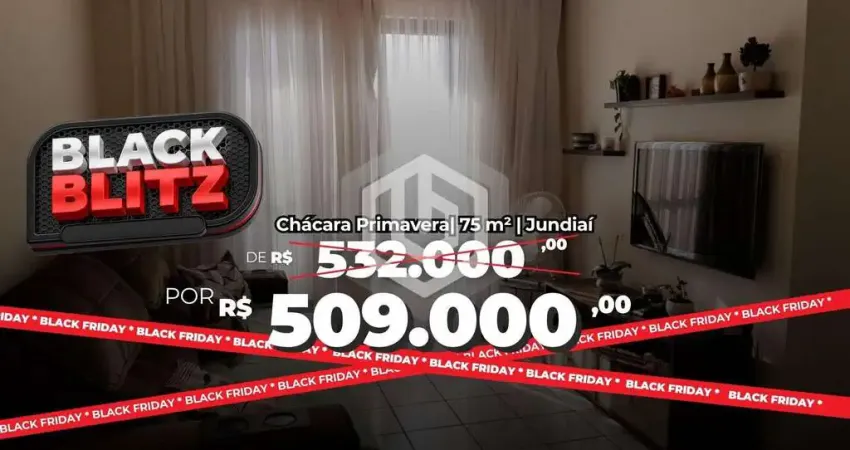 À venda - apartamento 3 dorm em condomínio chácara primavera - eloy chaves - jundiaí, sp