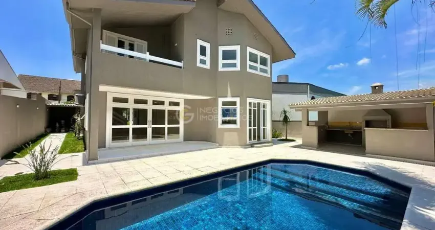 Casa em condomínio para locação em santana de parnaíba, alphaville, 4 dormitórios, 5 suítes, 3 banheiros, 6 vagas