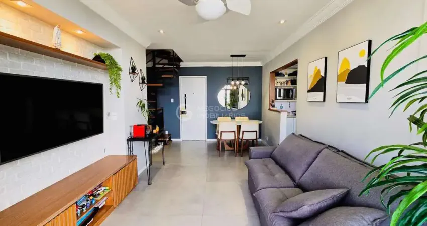 Cobertura para Venda em Rio de Janeiro, Recreio dos Bandeirantes, 3 dormitórios, 1 suíte, 3 banheiros, 2 vagas