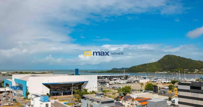 Apartamento alto padrão vista mar com 3 suítes à venda no bairro centro em itajaí